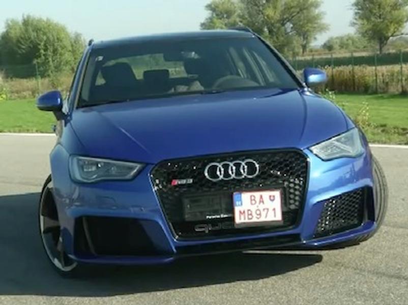 Video test Audi RS3
